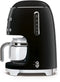 SMEG DCF02BLEU - Filterkoffiemachine - 10 koppen - Warmhoudfunctie - Zwart