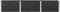 vidaXL - Plantenbak - verhoogd - 300x50x54 - cm - HKC - grijs