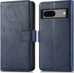 iMoshion Google Pixel 7 - Book Case - 3 pasjeshouder - Donkerblauw