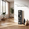 Tectake® CD Rek Juliana - CD/DVD Rek - Opslag voor 102 CD's - 90 x 21 x 20 cm - Zwart