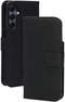 Mobiparts Samsung Galaxy A16 - Wallet 2-in-1 Boekhoesje - Echt Leder - MagSafe - Zwart