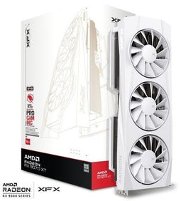 XFX Quicksilver - AMD Radeon RX 9070XT - 16GB GDDR6 - White Gaming Edition