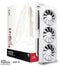 XFX Quicksilver - AMD Radeon RX 9070XT - 16GB GDDR6 - White Gaming Edition