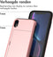 imoshion Hoesje Geschikt voor iPhone Xr Hoesje - Ruimte voor 2 pasjes - imoshion Backcover met pasjeshouder - Rosé Goud