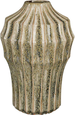 Mica Decorations Pippa Vaas - 27x27x40 cm - Keramiek - Groen