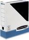 Bankers Box System tijdschriftenhouder, blauw/wit