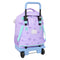 Schoolrugzak met Wielen Frozen Spirit Lila 33 x 45 x 22 cm