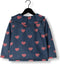 Konges Slojd Magot Denim Shirt Aop Gots Blouses Meisjes - Blauw - Maat 92