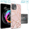iMoshion Hoesje Geschikt voor Motorola Edge 20 Lite Hoesje Siliconen - iMoshion Design hoesje - Roze / Meerkleurig / Goud / Pink Graphic