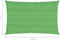 vidaXL - Zonnezeil - 160 - g/m² - 2x4,5 - m - HDPE - lichtgroen