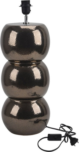 PTMD Dansh Tafellamp - 21 x 21 x 47 cm - Keramiek - Koper