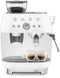 Smeg EGF03WHEU - Espressomachine met bonenmaler - 19 bar druk - Wit