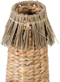 Vaas Natuurlijk 12 x 12 x 40 cm Natuurlijke Vezel