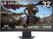 LG 32GS60QC - Gaming Monitor - QHD 2560x1440 180Hz 1ms - Zwart
