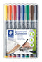 Staedtler - Viltstift ohp lumo sf 313 perm wp8s