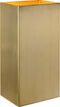 Atmooz - Tafellamp Bailo - Met kap - E27 - Slaapkamer / Woonkamer - Kleur : Goud Brons - Hoogte 60cm - Metaal