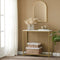 SoBuy FSB29-G - Console Tafel - Gouden Metalen Frame - 80x75x30 cm
