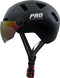 Pro Sport Lights Speed Pedelec - Fietshelm NTA8776 - Visier Oorwarmers - Zwart