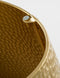 House of Seasons Kerstboomrok - L50 x B30 x H26 cm - Gehamerd metaal - Goud