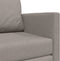 vidaXL - Hoekbankbed - 2-in-1 - Taupe - 124x71x78 - cm - Stof