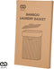 Infinity Goods Bamboe Wasmand - Wassorteerder - 72 Liter - Natuurlijk Bruin