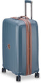 Delsey St. Tropez - Reiskoffer 67 cm - Anti-diefstal rits en geruisloze wielen - Blauw
