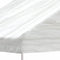 vidaXL - Prieel - met - dak - 11,15x2,28x2,69 - m - polyetheen - wit
