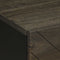 vidaXL - Nachtkastjes - 2 - st - 40x33x46 - cm - massief - mangohout - zwart