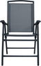 vidaXL - Tuinstoelen - inklapbaar - 2 - st - textileen - crème