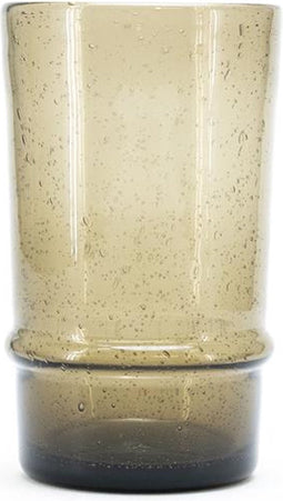 Byboo – Drinking glass Bubble large – brown (Set/4)