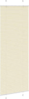 vidaXL - Plissé - rolgordijn - 70x200 - cm - stofbreedte - 69,4 - cm - polyester - crème