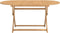 vidaXL Tuintafel inklapbaar 160x85x75 cm massief acaciahout