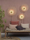 GOOD&MOJO Wandlamp Bromo - Bamboe - Asymmetrisch - Ø40cm - Binnen Scandinavisch,Bohemian