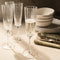 Laura Ashley Glass Collectables Champagneglazen set van 4 - Mondgeblazen - Helder - 21 cl.
