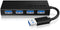 Icy Box IB-AC6104-B - USB Hub - 4x USB 3.2 Gen1 - Zwart