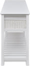 vidaXL - Dressoir - wit