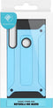 iMoshion Hoesje Geschikt voor Motorola One Macro Hoesje - iMoshion Rugged Xtreme Backcover - Lichtblauw