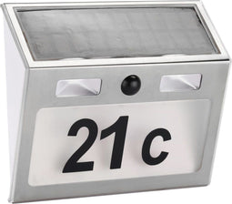 Haushalt 60253 - Huisnummer verlichting - solar - bewegingsmelder