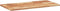 vidaXL - Wandschap - zwevend - olieafwerking - 100x40x2 - cm - massief - acaciahout