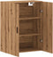 vidaXL - Wandkast - 69,5x34x90 - cm - artisanaal - eikenkleurig