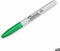 Marker Sharpie Fine Rundspitze groen, 12 stuks