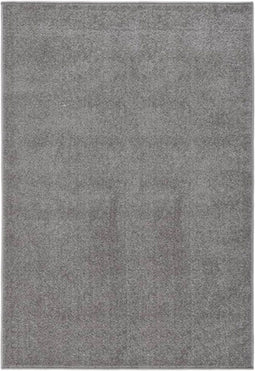 vidaXL - Vloerkleed - kortpolig - 200x290 - cm - grijs
