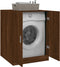 vidaXL - Wasmachinekast - 71x71,5x91,5 - cm - bruin - eikenkleur