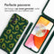 iMoshion Hoesje Geschikt voor Samsung Galaxy A14 (5G) / A14 (4G) Hoesje Met Koord - iMoshion Siliconen design hoesje met koord - Groen / Avocado Green