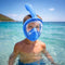 Travelhawk Snorkelset Kinderen - Full Face Mask - Anti-condens - Blauw