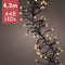 4,2m LED Cluster kerstboomverlichting - Goud - 448 lampjes - Dimbaar