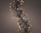 4,2m LED Cluster kerstboomverlichting - Goud - 448 lampjes - Dimbaar