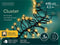 4,2m LED Cluster kerstboomverlichting - Goud - 448 lampjes - Dimbaar