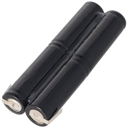 4.8 volt battery pack NiMH 1400mAh cell arrangement L2x2 4x 4 / 5AA batteries, with soldering lugs,