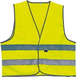 4-act Veiligheidshesje 2 Strepen Geel Maat L